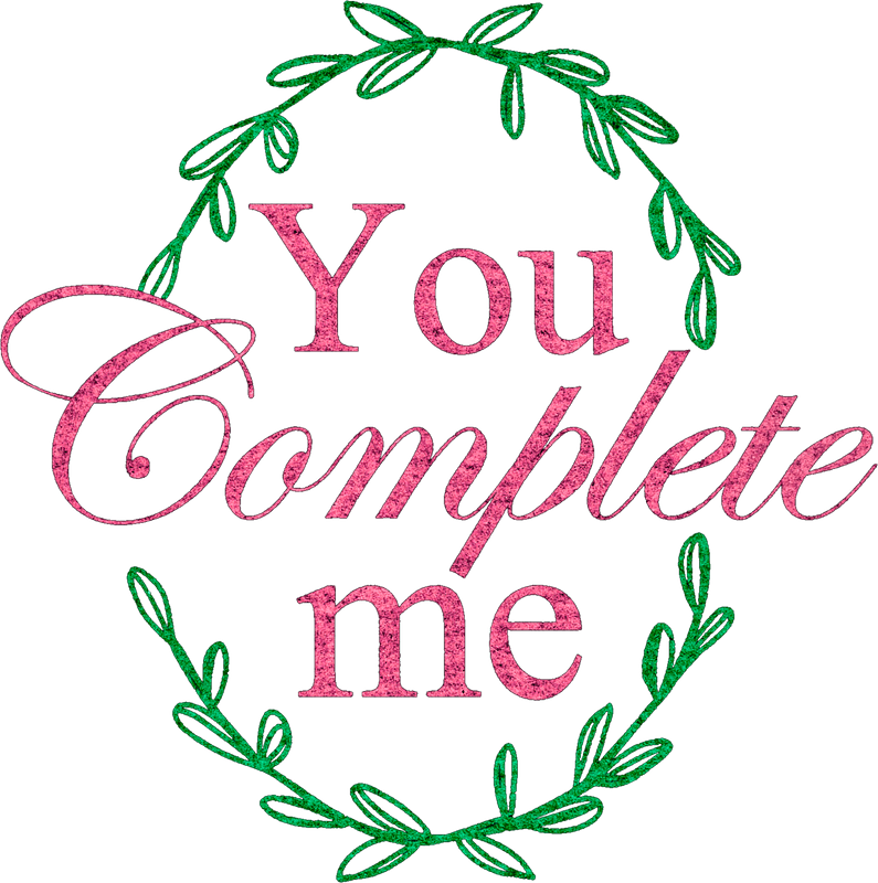 You complete me