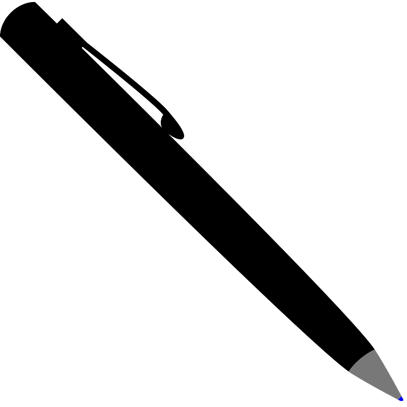 Black pen