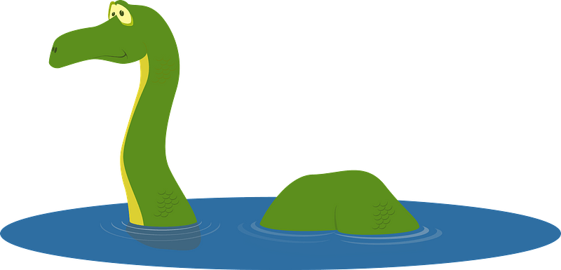 Cute Loch Ness monster