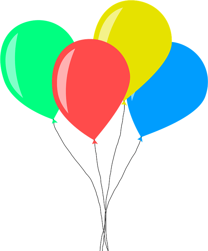 Colourful balloons