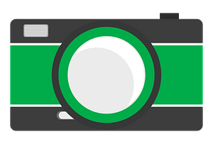 Retro camera icon