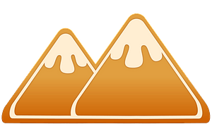Gingerbread mountains