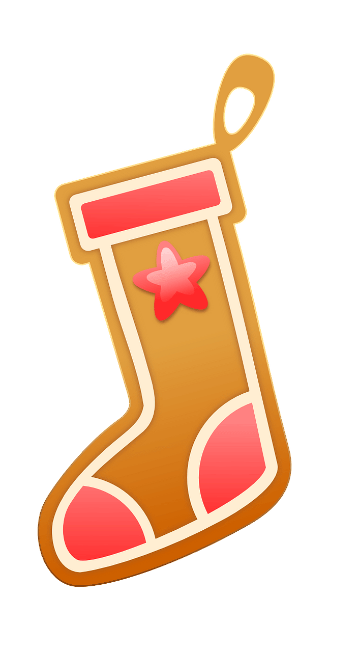 Gingerbread stocking