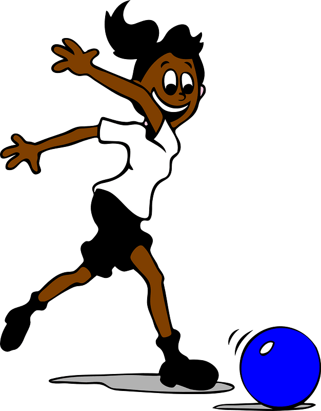 Girl playing soccer