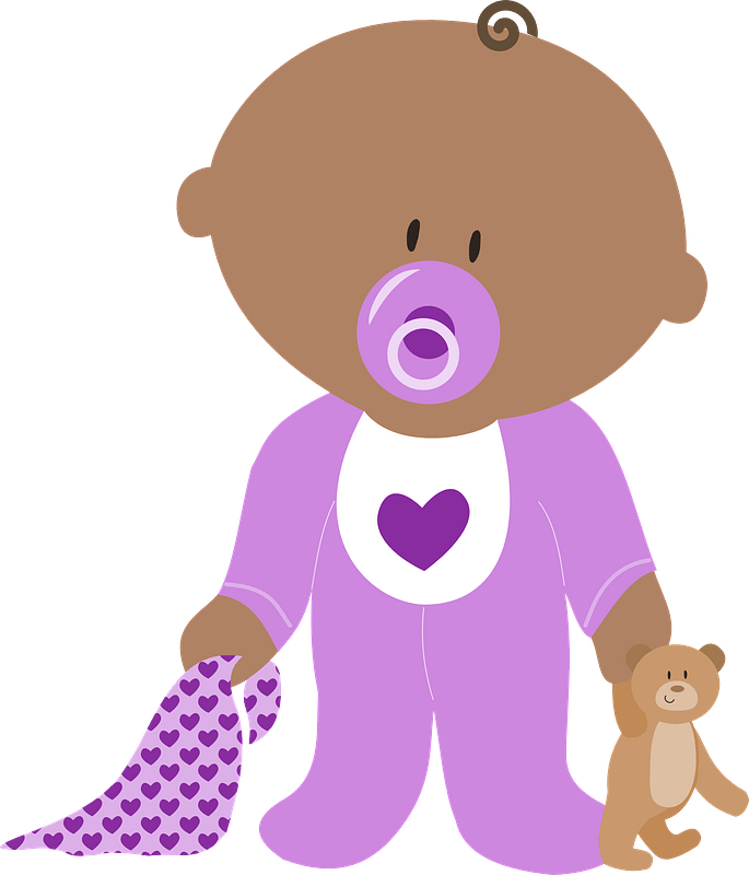 Baby with Teddy Bear