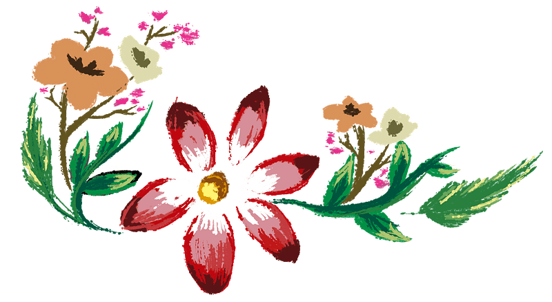 Abstract flowers