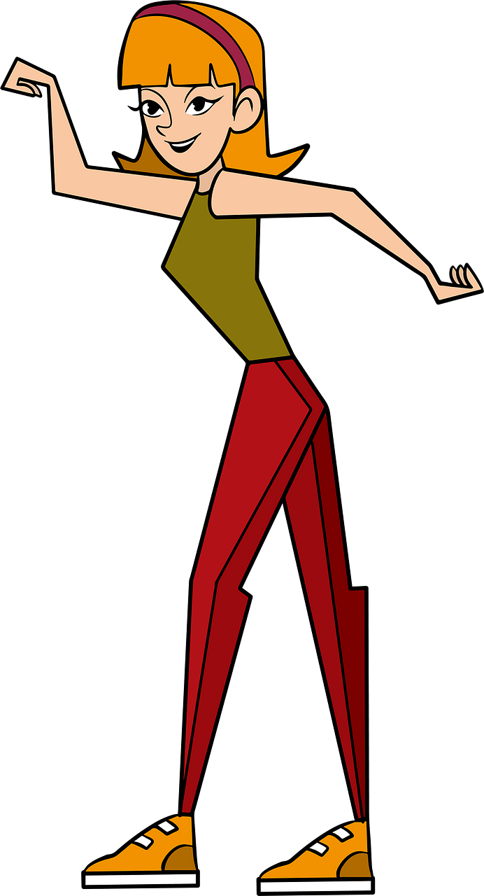 Friendly woman