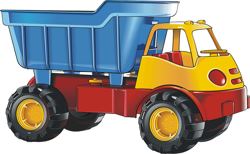 Toy truck - Free vector clipart images on creazilla.com