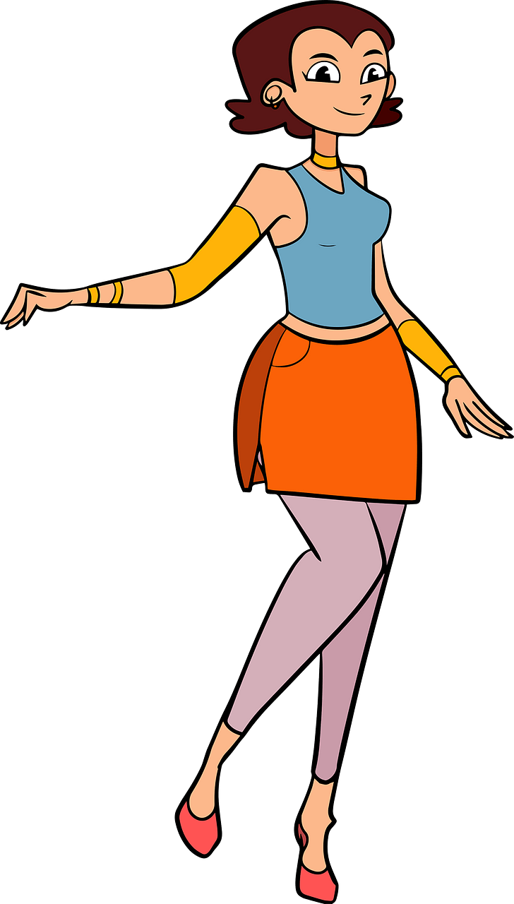 Dancing woman