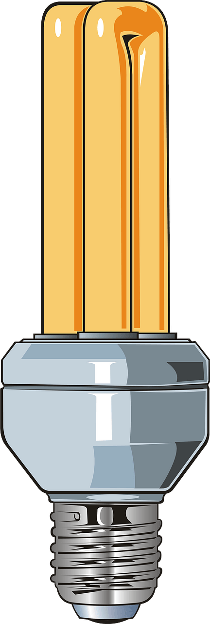 Fluorescent light bulb