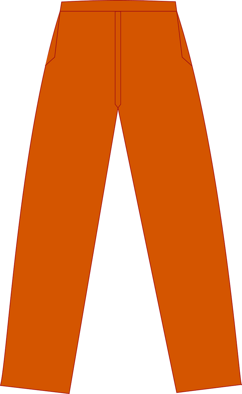 Orange pants