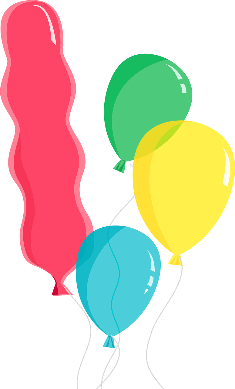 Colourful balloons