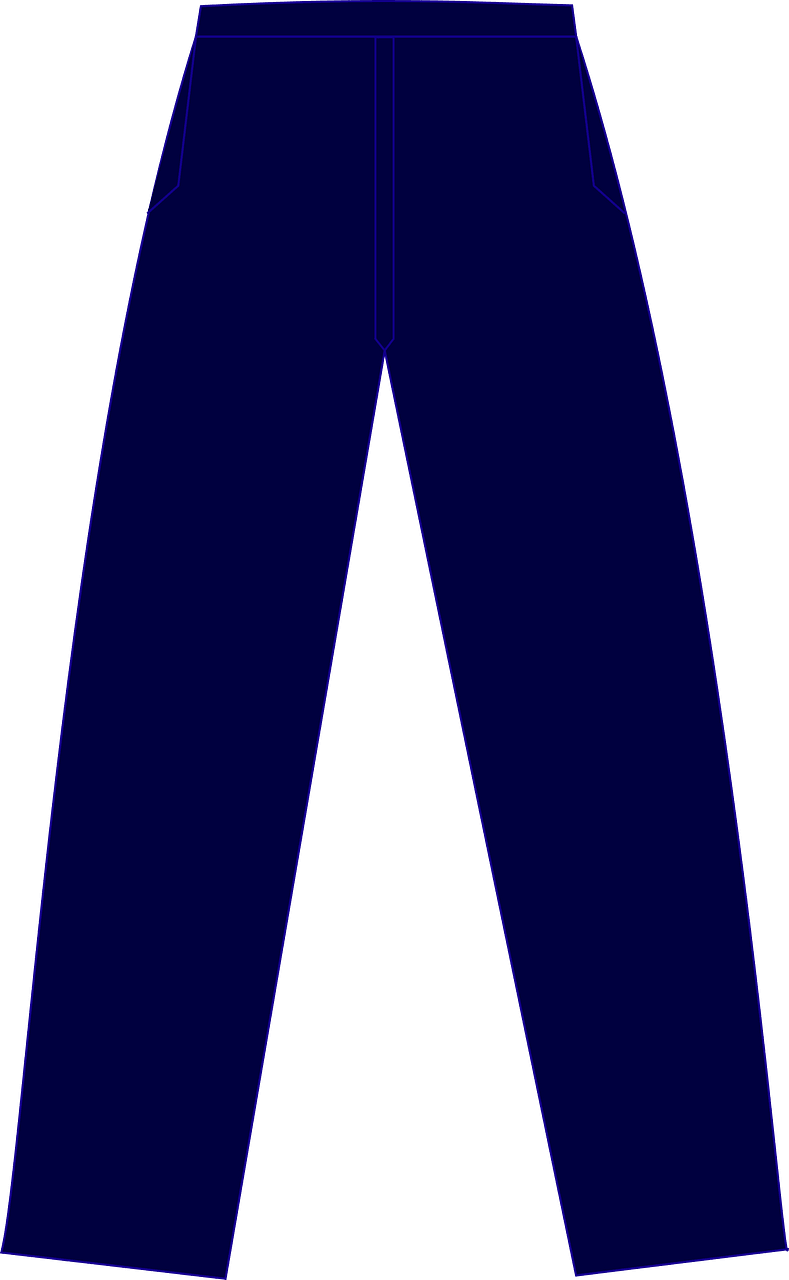 Blue pants