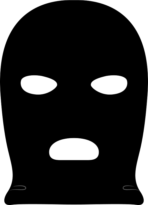 Bandit mask - Free vector clipart images on creazilla.com