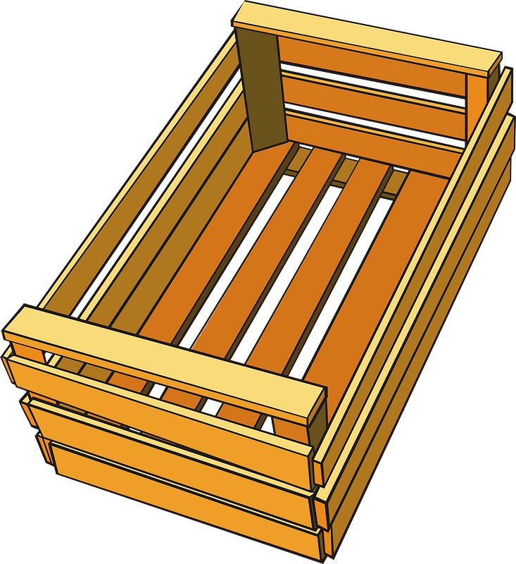 Wooden container