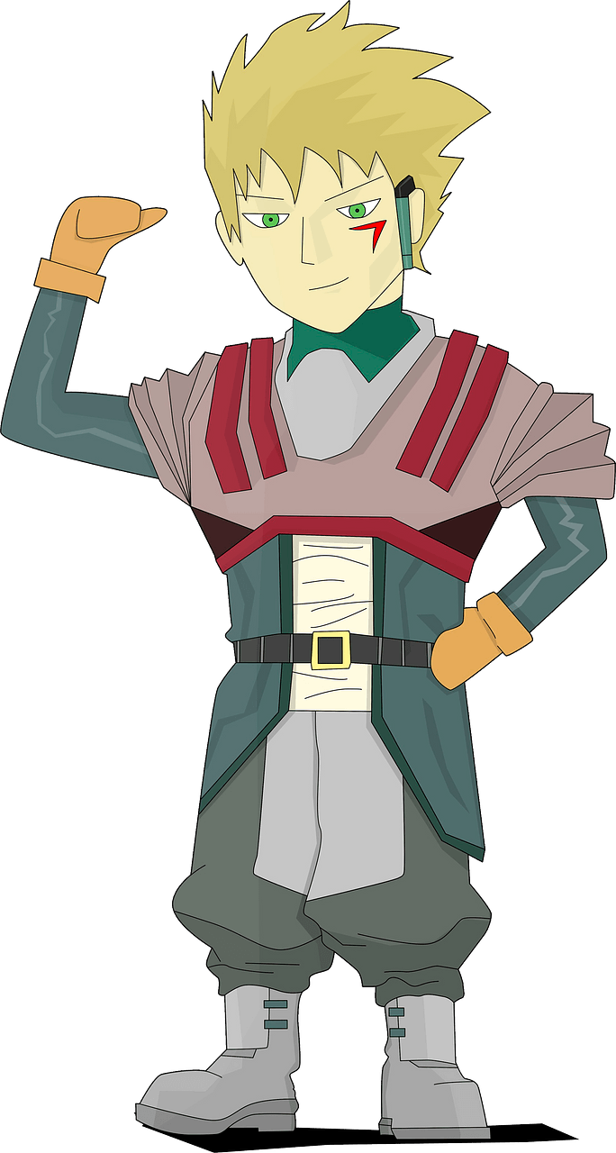Cartoon warrior