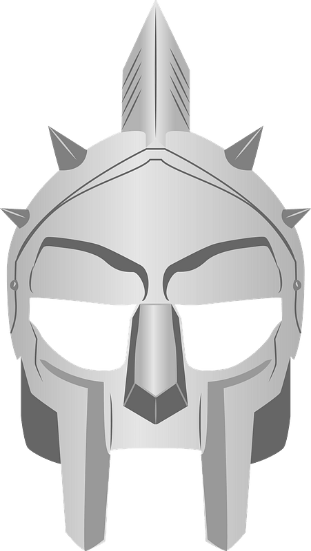 Gladiator mask - Free vector clipart images on creazilla.com