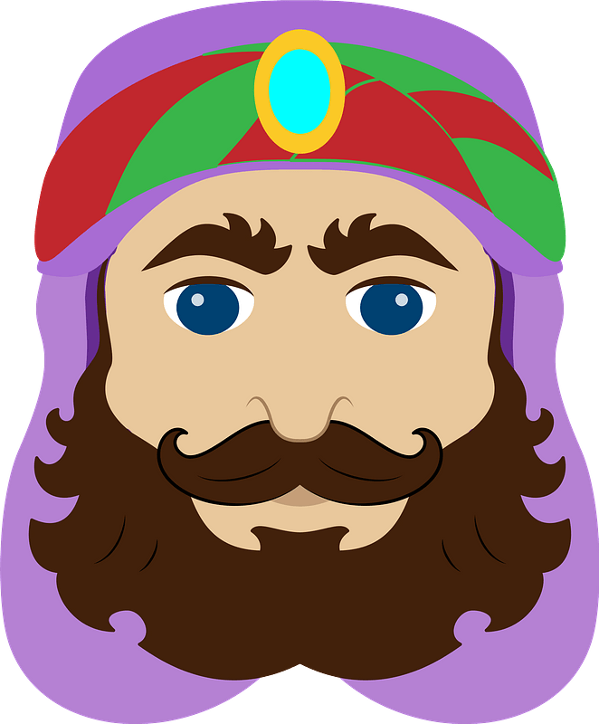 One of the Three Wisemen face