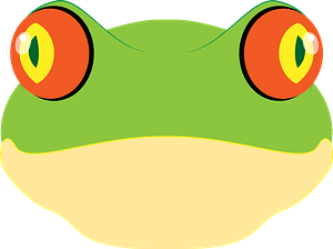 Tree frog face