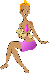Breastfeeding mother