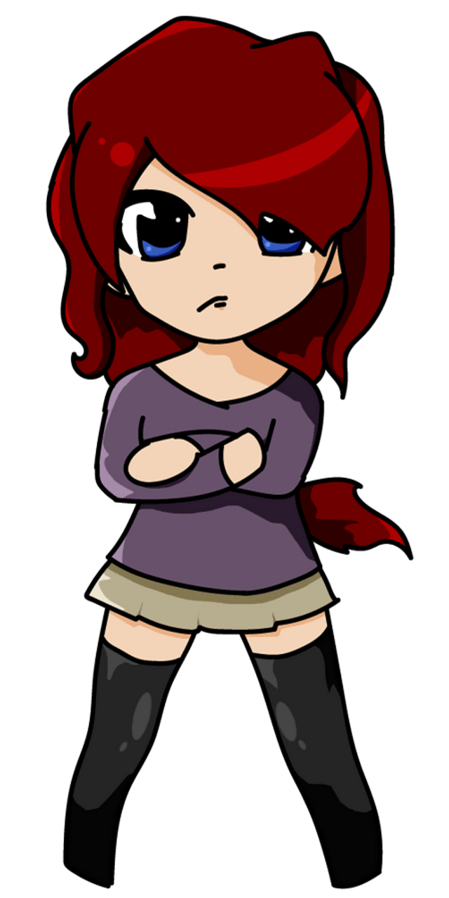 Cute anime girl