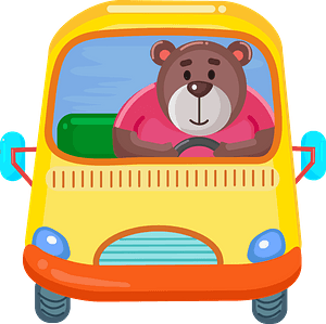 Bear with the bus