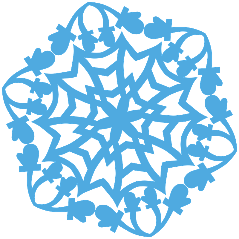 Mitten Snowflake