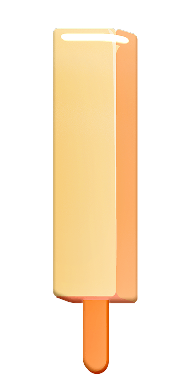 Vanilla ice lolly