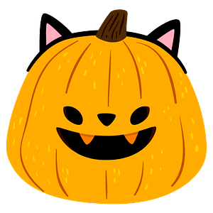 Cat pumpkin