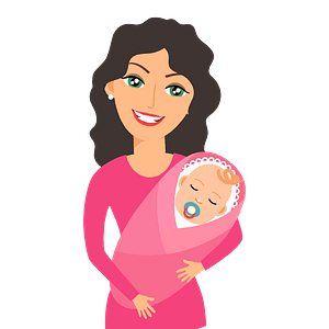 Mother Holding Baby