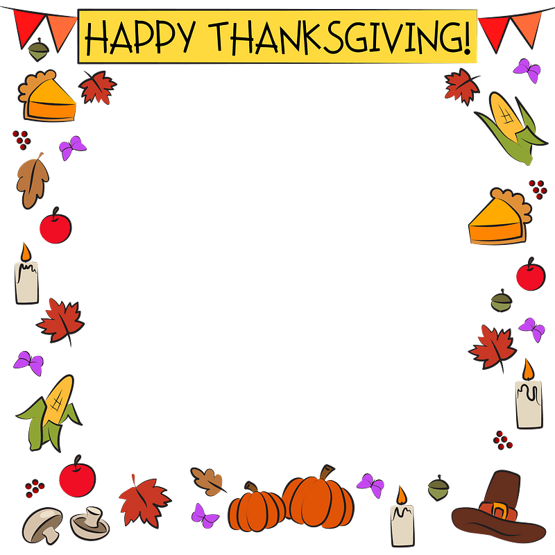 Thanksgiving border