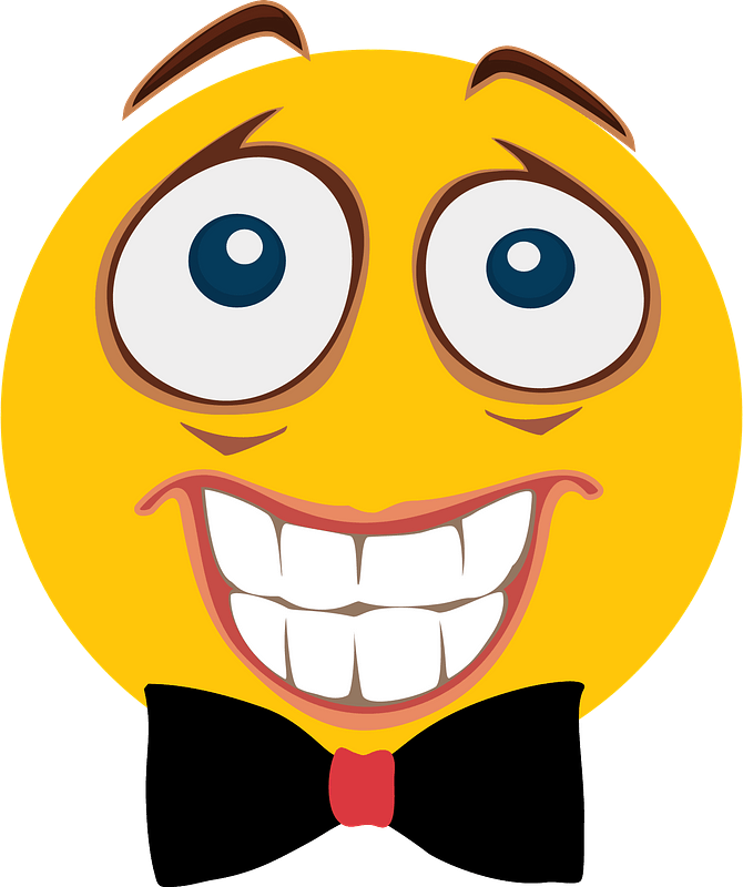 Smiley with bowtie