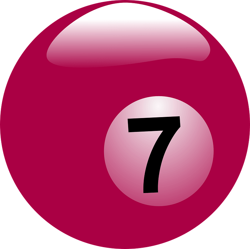 Red billiard ball