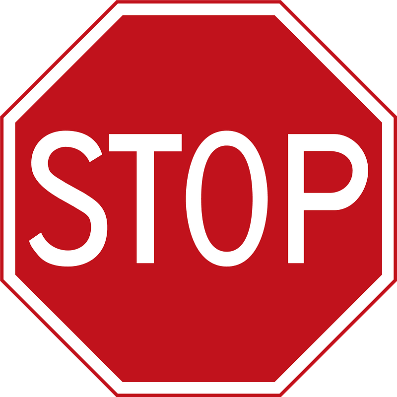 Nederlands stop sign