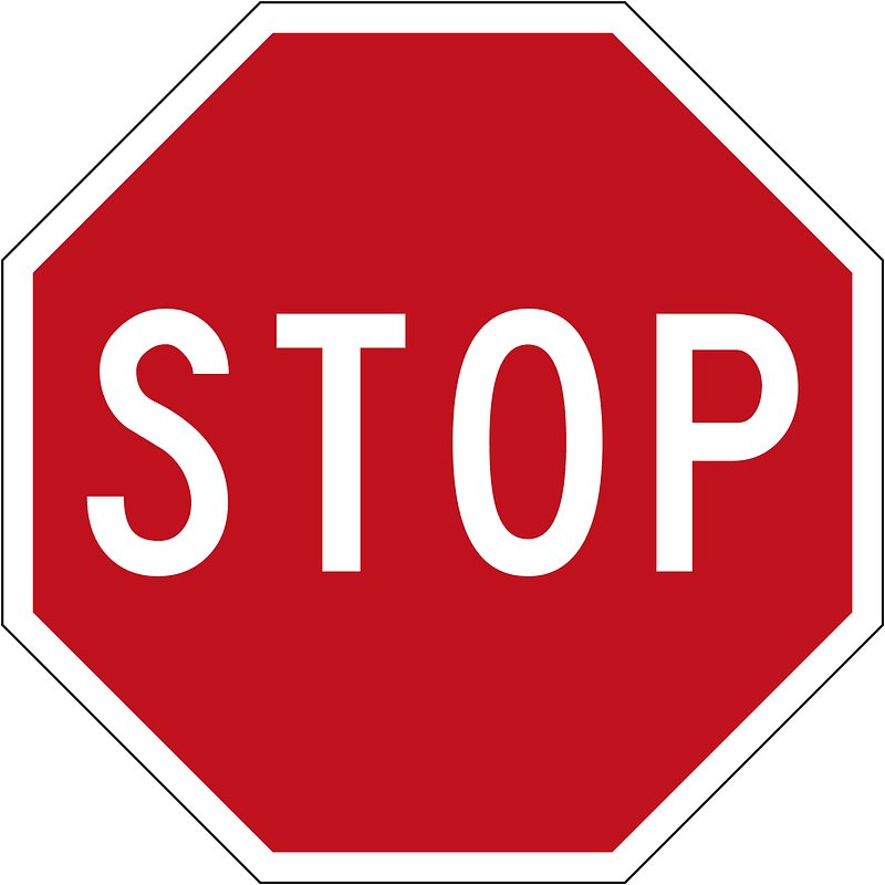 New Zealand stop sign