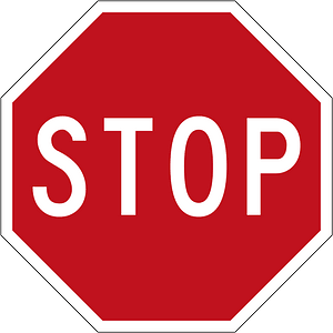 New Zealand stop sign