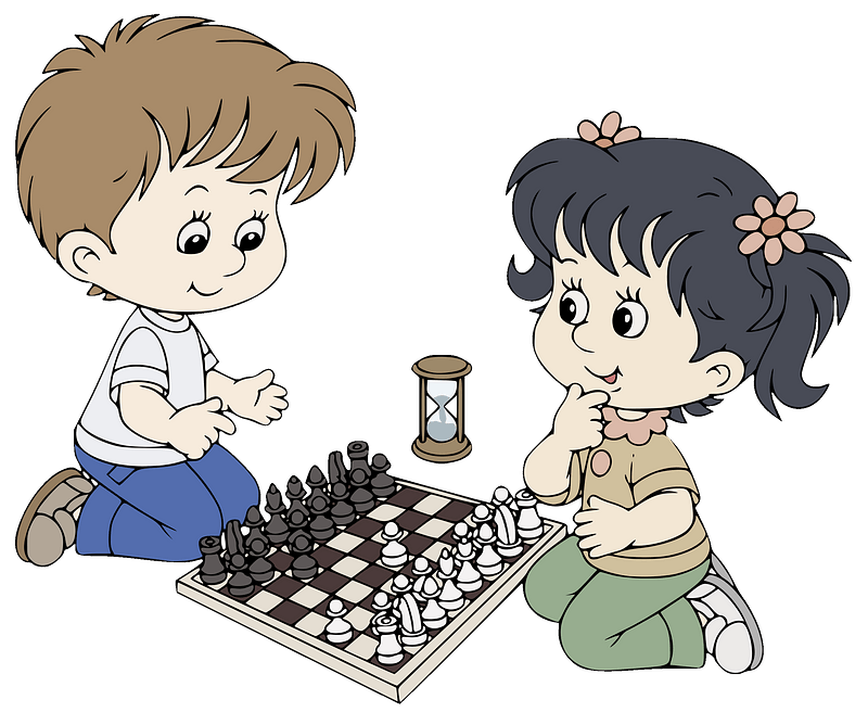 Kids Playing Chess