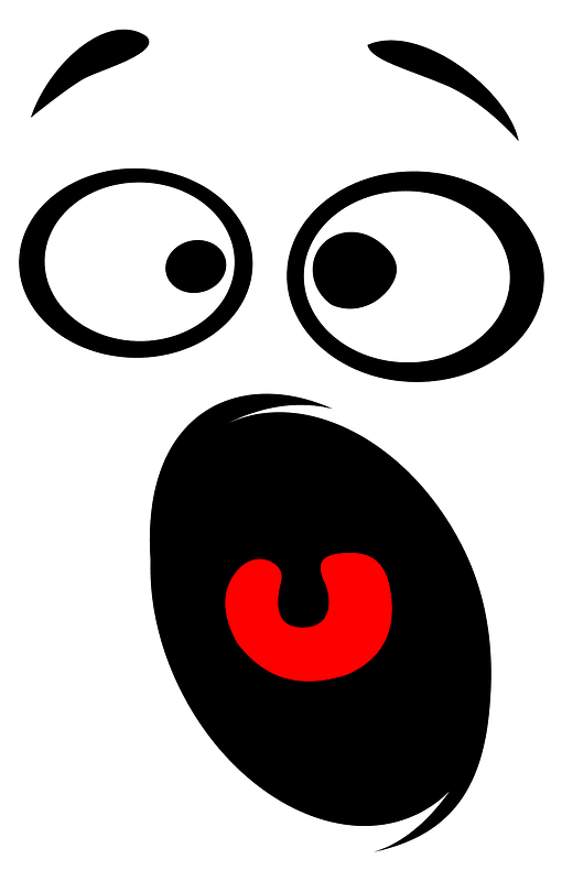 Horrified Smiley Face