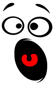 Horrified Smiley Face