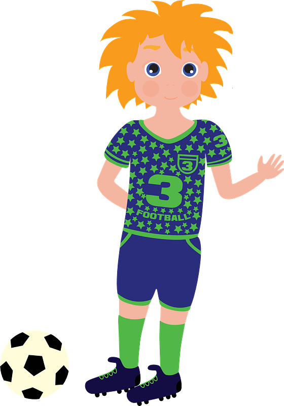 Boy Football Player