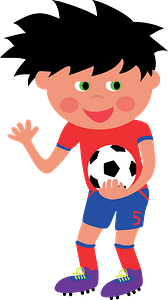Boy Football Player