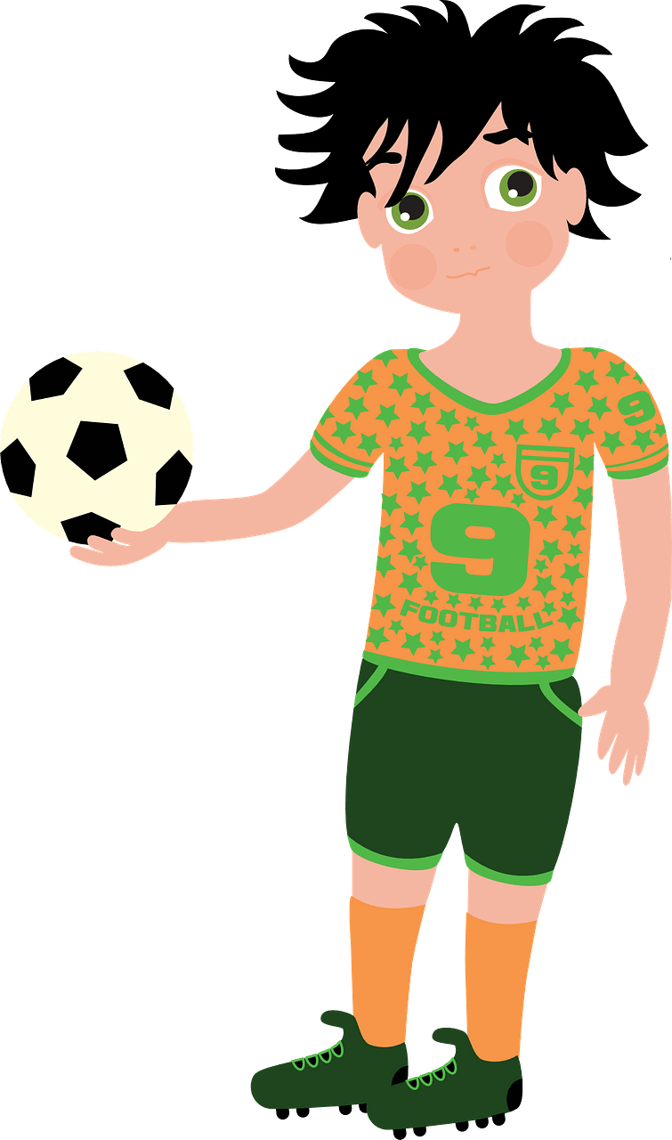 Boy Football Player