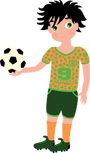 Boy Football Player
