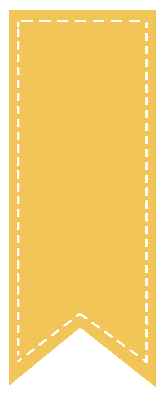 Yellow bookmark