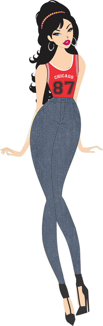 Fashionable girl