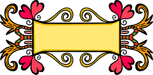 Ornamental banner