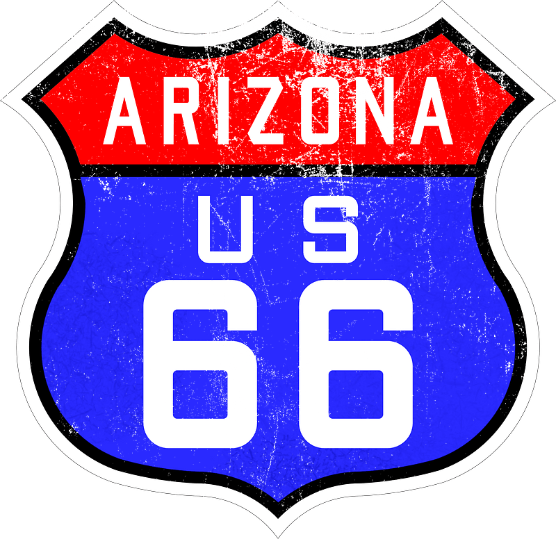 Route 66 sign