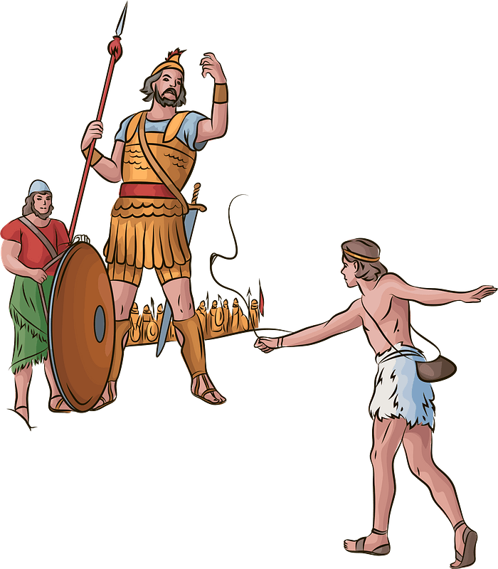 David and Goliath