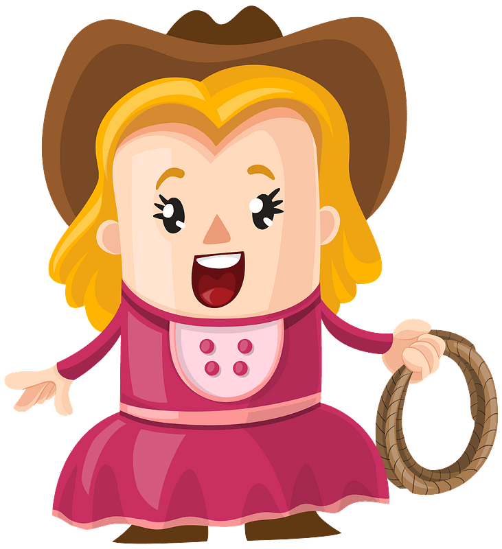 Cowgirl - Free vector clipart images on creazilla.com