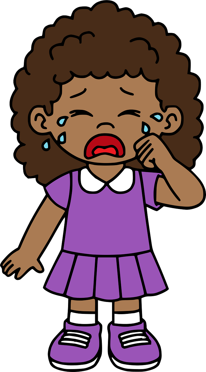 Crying girl